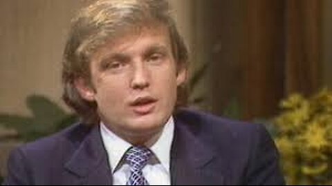 Young Donald Trump 1975 Talk about Him in Future