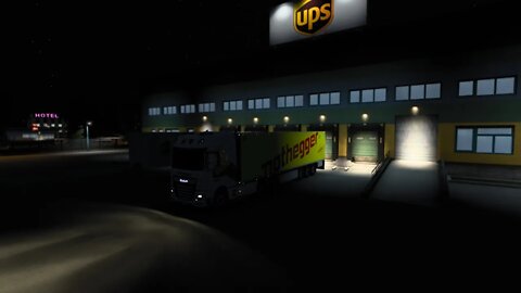 Eurotrucksimulator 2. Mit dem LKW durch Europa Auf der Pro Mod mit guter Musik.