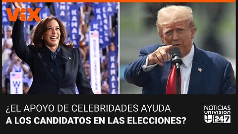 ¿El apoyo de las celebridades puede ayudar a un candidato a ganar las elecciones presidenciales?