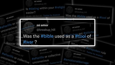 Was the bible used as a tool of war?