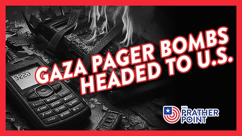 SHOCKING: GAZA PAGER BOMBS HEADED FOR U.S.—ECHOES OF UKRAINE BIOWEAPONS THREAT!