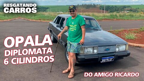 OPALA DIPLOMATA 6 CILINDROS "Resgatando Carros"