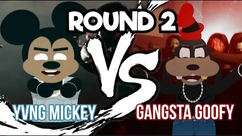 Mickey vs Goofy funny Rap battle