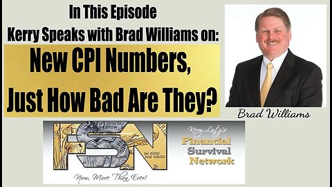 New CPI Numbers, Just How Bad Are They? -Ask Brad Williams #5923