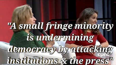 Hillary Clinton calls us "Fringe Minority" at Liberal Con. Convention