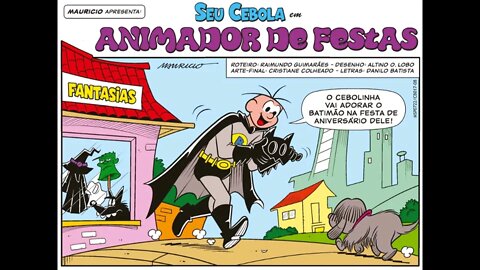 Seu Cebola em-Animador de festas | Gibis do Rapha 2