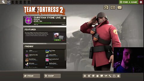 "Calling For A Revolution" Christian Stone LIVE ! Team Fortress 2