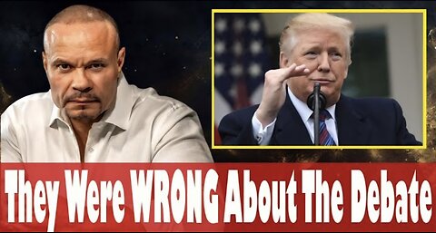 The Dan Bongino Show 🔥🔥🔥 TRUMP'S BREAKING NEWS 🔥🔥🔥 They Were WRONG About The Debate 🔥🔥🔥