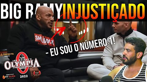 BIG RAMY FAZ DESABAFO DO RESULTADO DO MR. OLYMPIA 2022.. olha o que ele disse..