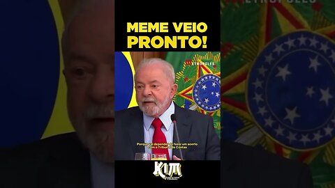 LULA NÃO METEU ESSA, HAHA! | #shorts do @MBLiveTV #tiktok