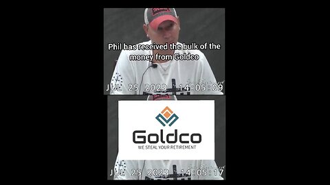 Goldco supports Phil GODLEWSKI who has been convicted of child sex crimes