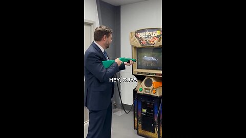 JD Vance: 'Playing Buck Hunter Before Our Rally—The Closest Walz Has Ever Gotten to Real Combat!'