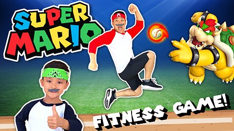 ⭐⚾ Super Mario Baseball VIDEOGAME Kids Workout | Brain Break