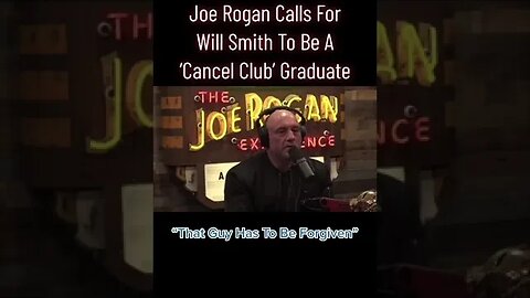 Joe Rogan Calls For Will Smith To Be Forgiven For Chris Rock Slap