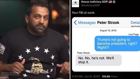 Kash Patel Bringing More Truth About The Deep State