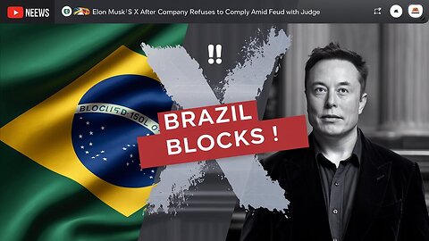 Brazil Blocks Musk’s X After Company Refuses to Comply Amid Feud With Judge