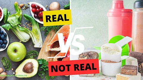 Real Food vs. Not Real Food!