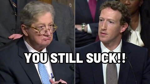 Sen. Kennedy SHOCKS Mark Zuckerberg With One Single Question!!! Room Burst Into Laughter!!