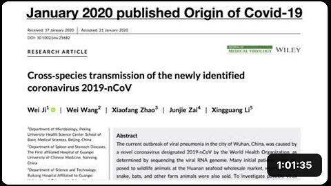 Part 1/3 - Dr. Bryan Ardis reveals BOMBSHELL origins of covid, mRNA vaccines and treatments