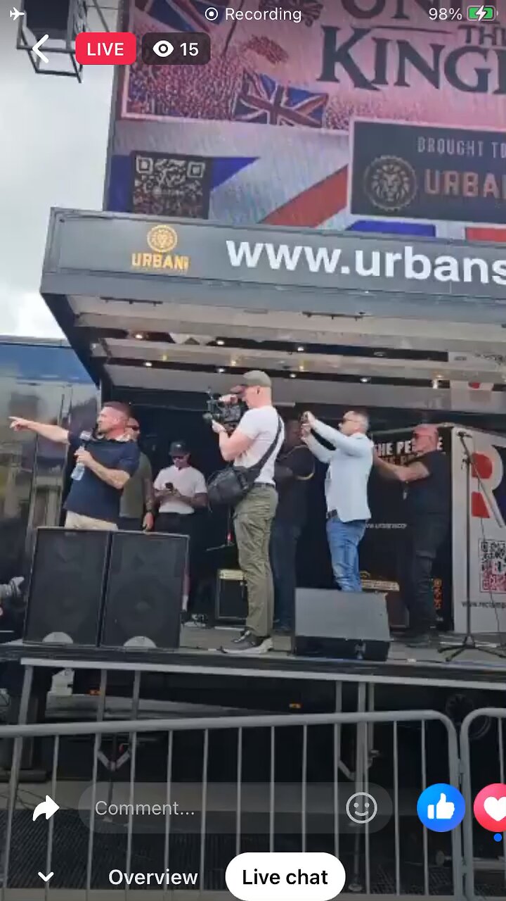 Tommy Robinson London 27/07/2024