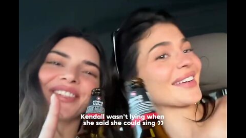 Kendall Wasn't Lying When She Said She could Sing 😯🔥