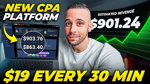 New CPA Platform Paying $19 Every 30 minutes FOR FREE $901/Day (No Skills Required)