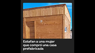 Una mujer fue víctima de estafa al comprar una casa prefabricada en Argentina