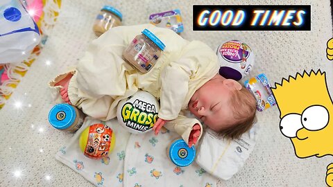 Opening NEW Mini TOYS| Changing Reborn Baby Ocean| Baby Food for WORK?