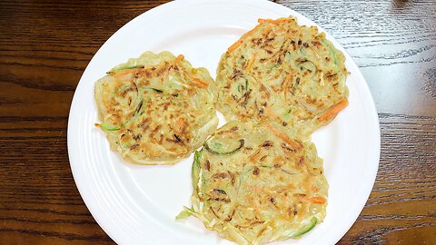 Vegetable Pancakes Recipe