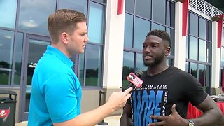 One-on-one interview with Bucs WR Chris Godwin