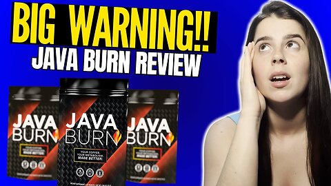 JAVA BURN COFFEE FOR WEIGHTLOSS - JAVA BURN REVIEW - JAVA BURN WEIGHT LOSS REVIEWS - JAVA BURN