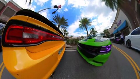 Dodge Charger Super Bee - Promenade at Sunset Walk - Kissimmee, Fl. #dodge #carshow #insta360