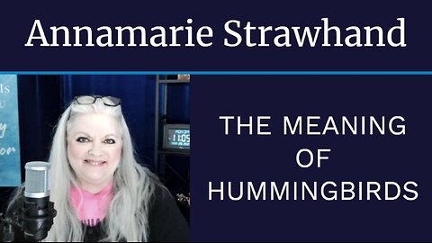 Annamarie Strawhand: The Meaning of Hummingbirds