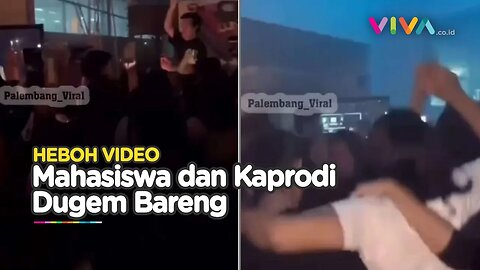 HEBOH! Puluhan Mahasiswa dan Kaprodi Asyik Dugem