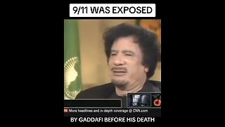 Old, but forever Gold! - Muammar Gaddaf EXPOSED THE 911 AS A TERROR PLOT INSIDE JOB