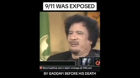 Old, but forever Gold! - Muammar Gaddaf EXPOSED THE 911 AS A TERROR PLOT INSIDE JOB