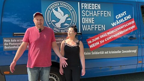 Greifswald - Autokorso und Info Stand 17-06- 2023