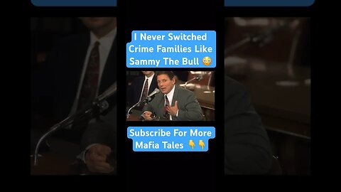 I Never Switched Crime Families Like Sammy The Bull 😳 #sammythebull #michaelfranzese #johngotti