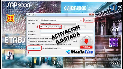 Como Activar SAP2000 - ETABS - SAFE - CSIBRIDGE - 64 Bits - LICENCIA PARA TODA LA VIDA