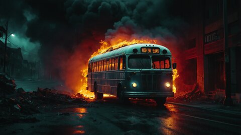 A BUS Trapped In Time Loop Explaining Every Detail of That Movie You Just Watched