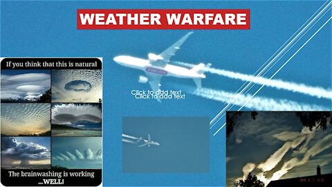 **WEATHER WARFARE** WHITE OUTS FROM GEOENGINEERING OF THE WEATHER