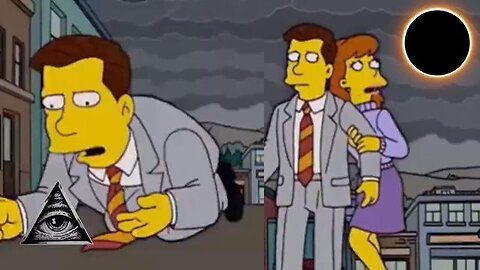 April 8th Solar Eclipse 'JEWPOCALYPSE 24' - The Simpsons PREDICTED RAPTURE!