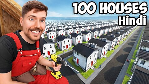 I Built 100 Homes And Gave Them Away