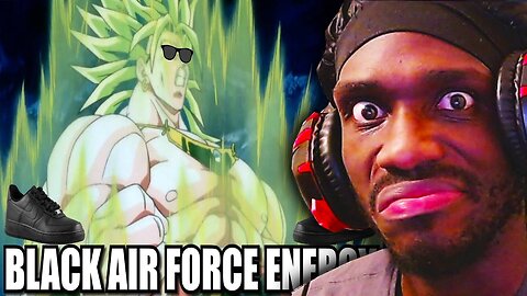 I NEVER KNEW! Cj DaChamp - BROLY RADIATES BLACK AIR FORCE ENERGY REACTION