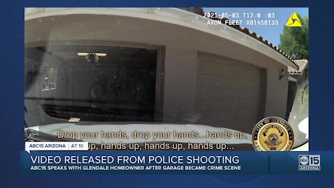 Glendale PD release body cam video of fatal police shooting