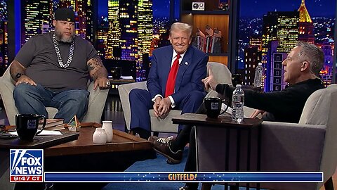 President Trump's Rare Late-Night Show Appearance On Gutfeld! (Part 3 - RFK Rides On Trump's Jet)