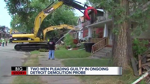 Feds get guilty pleas in first two bribery cases connected to Detroit demolitions