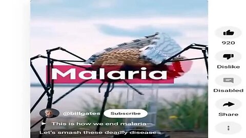 Bill Gates Strange Mosquito Video