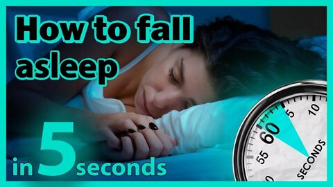 How To Fall Asleep In 5 Seconds (Real Military Tactic)