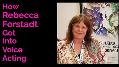 How Rebecca Forstadt Got Into Voice Acting #anime #Robotech #voiceacting #macross